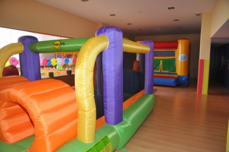 sala dos insufláveis